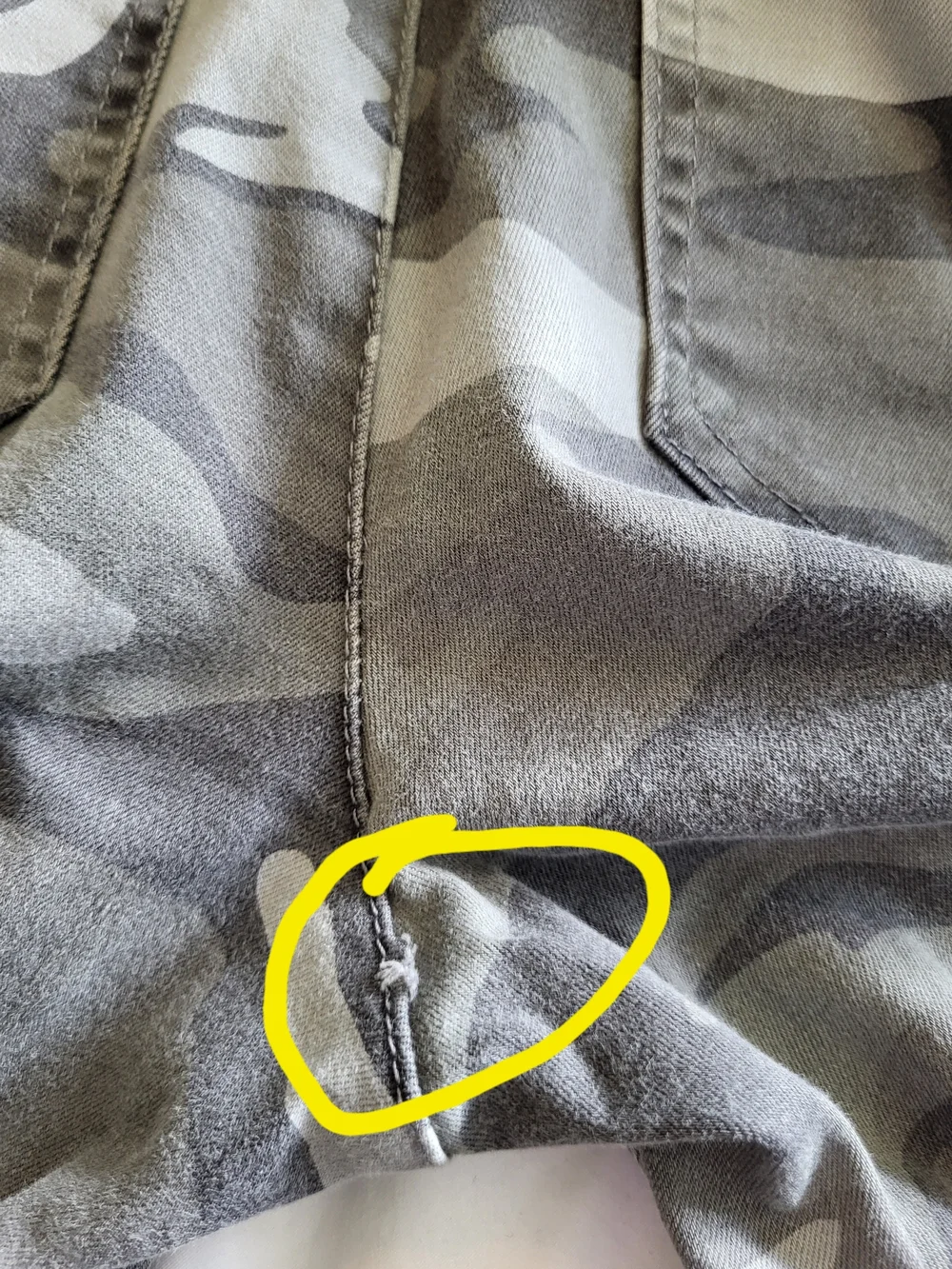 Democracy Sz 8 Camo Grey/Green  All Way Stretch Shorts - Picture 9 of 10